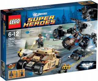 BATMAN -  Lego Super Heroes 76001 Bat versus Bane