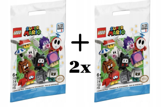 Super Mario - Lego Super Mario 71386 Figurine Set 2x