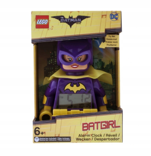 Superman - Lego Clock Budík Super Heroes Batgirl 9009334