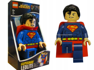 Superman - Lego Figúrka Veľký Superman LED LED baterka Heroes B
