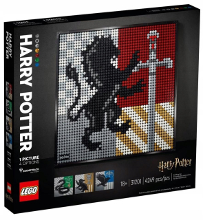 HARRY POTTER - Lego Klocki Art Harry Potter Head Rokfort