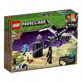 MINECRAFT  - Lego bloky minecraft bojujú na obrázku obrázku