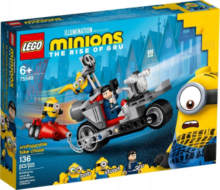 Mimoni - Lego75549 Minions Unstoppable Motorcycle Escapes