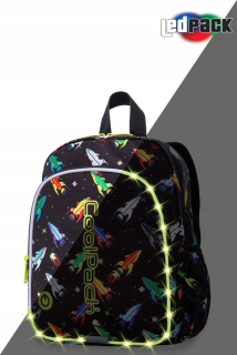 Detský batoh - Ľahké detské batohy žiariace LED