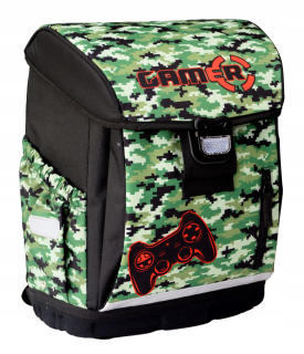 Aktovka školská taška - Light School Bag School Backpack Hama môj hráč