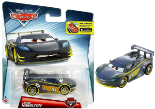 McQueen - Lewis Hamilton Carbon Luis Auta 2 Cars Mattel 1:55