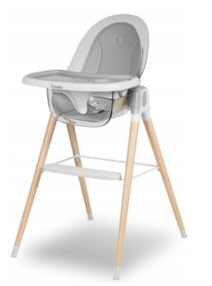 Lionelo Maya Jedálenská Stolička White oiled