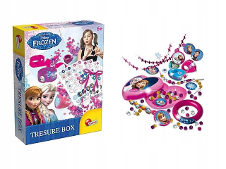 Elsa Frozen - Lisciani Mrazené Casket s pokladmi