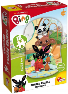 BING A PRIATELIA - Lisciani môj prvý bing puzzle
