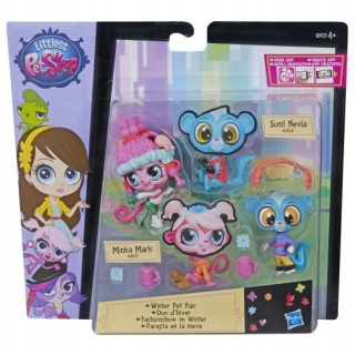 Littlest Pet Shop - Littlest Pet Shop 2 Módne zimné domáce zvieratá