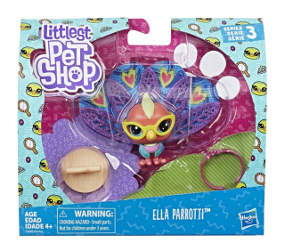 Littlest Pet Shop - Littlest Pet Shop Figurine Peacock Ella Domáce zvieratá E2161