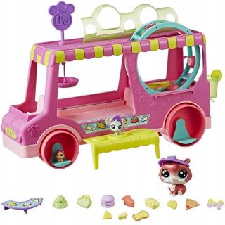 Littlest Pet Shop - Littlest Pet Shop Food Truck Truck Domáce zvieratá