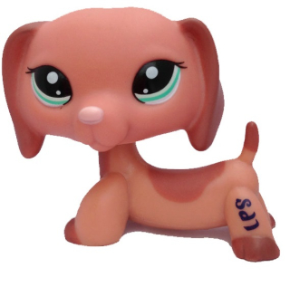 Littlest Pet Shop - Littlest Pet Shop LPS Figúrka Dachshund psie pes