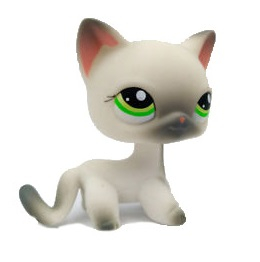 Littlest Pet Shop - Littlest Pet Shop LPS Figurine Shorthair Unikátny!