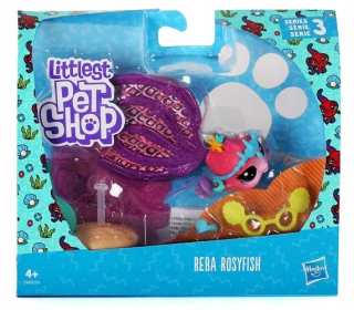 Littlest Pet Shop - Littlest Pet Shop Reba Rosyfish 4+ Hasbro