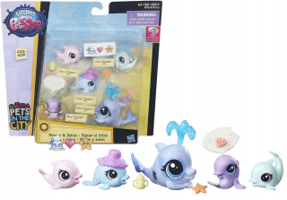 Littlest Pet Shop - Littlest Pet Shop Rodina Dolphic Frain Set