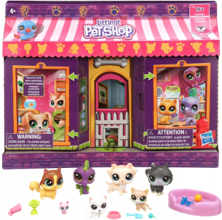 Littlest Pet Shop - Littlest Pet Shop Ultimate Pet Shop Tray 8 figúrky