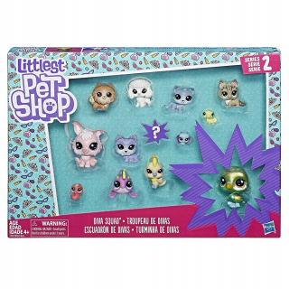 Littlest Pet Shop - Littlest Pet Shop Set 13 Figurines Domáce zvieratá B9343