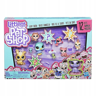 Littlest Pet Shop - Littlest Pet Shop Domáce zvieratá 12 ks LPS figúrky