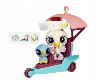 Littlest Pet Shop - Littlest Pet Shop Pets Scooter + Figures B5040