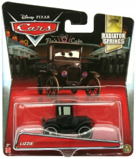 McQueen - Lizzie - Ford Gienie Cars Car Disney Pixar Mattel