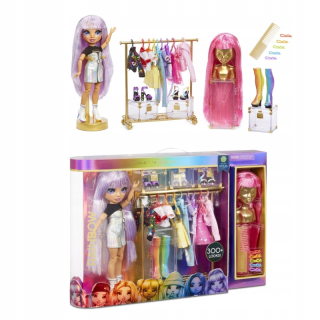 RAINBOW HIGH bábika - LOL Rainbow High Studio Fashion Studio s bábikou