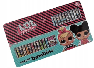 Bábiky LOL - Lol prekvapenie ceruzky Bambino 24 ks box kovový