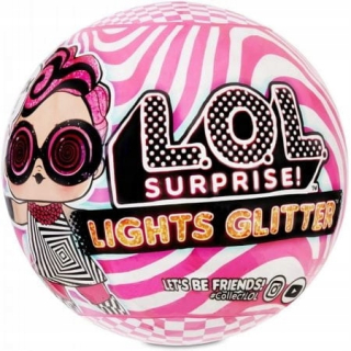Bábiky LOL - LOL prekvapenie svetiel Glitter 564829