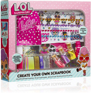 Bábiky LOL - Lol prekvapenie násobok scrapbook diár