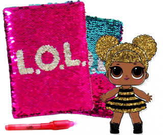Bábiky LOL - Lol suprise Diary Syrena Magic Wrap MGA