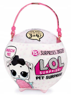 Bábiky LOL - Lol prekvapenie biggie pet veľký pet doggy