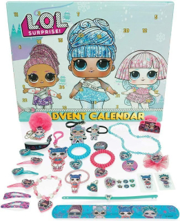 Bábiky LOL - Lol prekvapenie adventný kalendár l.O.l šperky