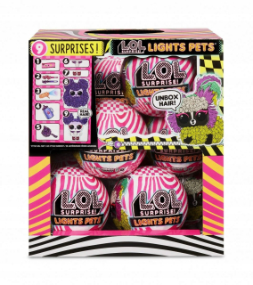 Bábiky LOL - Lol prekvapenie - svetlá domáce zvieratá Asst v PDQ