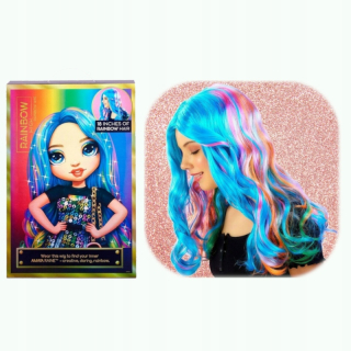 RAINBOW HIGH bábika - Lol prekvapenie parochňa dúha vysoká amaya rain
