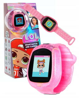 Bábiky LOL - Lol prekvapenie hodinky tobi robot smartwatch fotoaparát