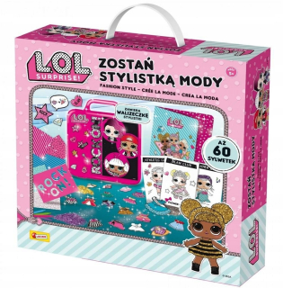 Bábiky LOL - Lol prekvapenie stať módnym stylistom / lisciani