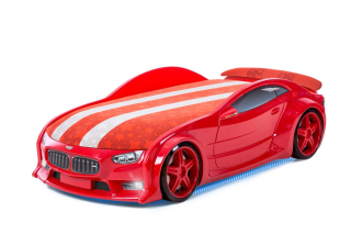 TRANSFORMERS - Baby Cot Car s matrac / LED