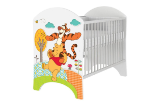 Medvedík Pú - Detské posteľové postele Matrace PKG 120x60 Disney