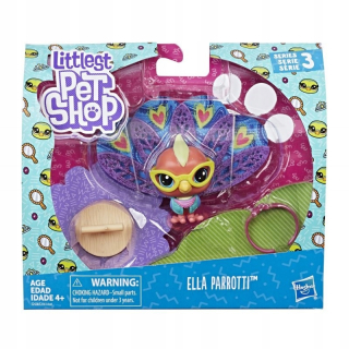 Littlest Pet Shop - LPS Ella Parrotti s príslušenstvom E2428