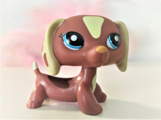 Littlest Pet Shop - LPS Dachshund # 1631 Figurine Littlest Pet Shop Unikátny
