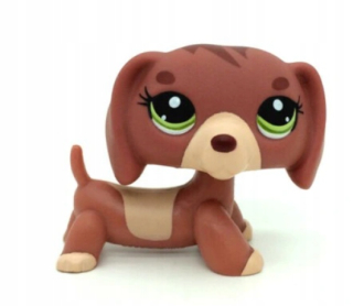 Littlest Pet Shop - LPS Dachshord Littlest Pet Shop figúrny pes