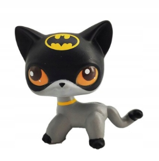 Littlest Pet Shop - LPS Cat Batman Littlest Pet Shop Limited krátky