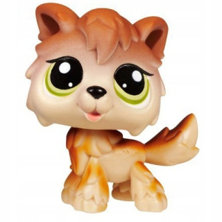 Littlest Pet Shop - LPS Littlest Pet Shop Figurine Dog Dog Wolf