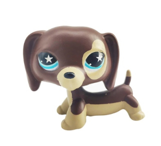 Littlest Pet Shop - LPS Littlest Pet Shop Limited Dachshund Collie Dog