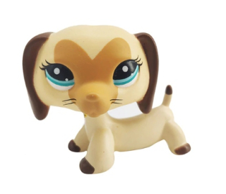 Littlest Pet Shop - LPS Littlest Pet Shop Limited Dachshund Heart Cat
