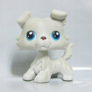 LPS Littlest Pet Shop Pes kólie White