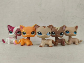 LPS Littlest Pet Shop mačky&pes 5ks