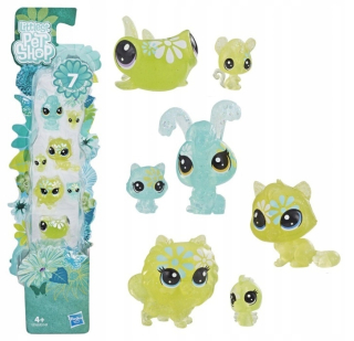 Littlest Pet Shop - LPS Pet Shop Kvetinové zvieratá 7-Pak E5165