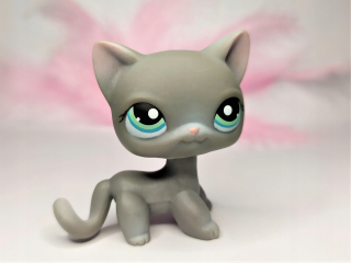 Littlest Pet Shop - LPS Shorthair # 126 Kitten Littlest Pet Shop Figurine