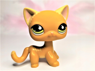 Littlest Pet Shop - LPS mačiatko Shorthair # 525 Figurs Littlest Pet Shop